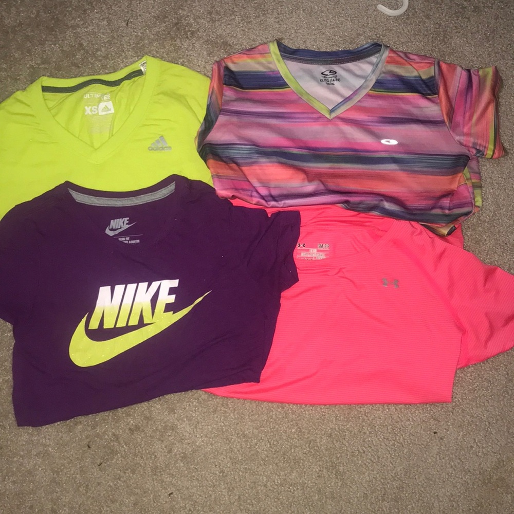 Bundle of sporty Tees